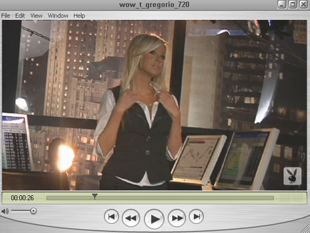 Classy Blonde Wall Street Trader