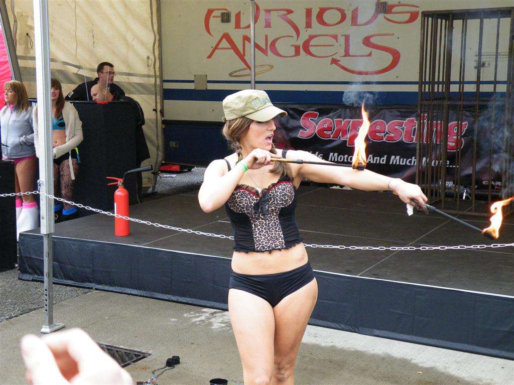 Donnington Fire Show Cutie