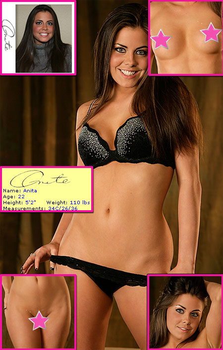 Anita in her Underwear at the Memphis Casting Calls