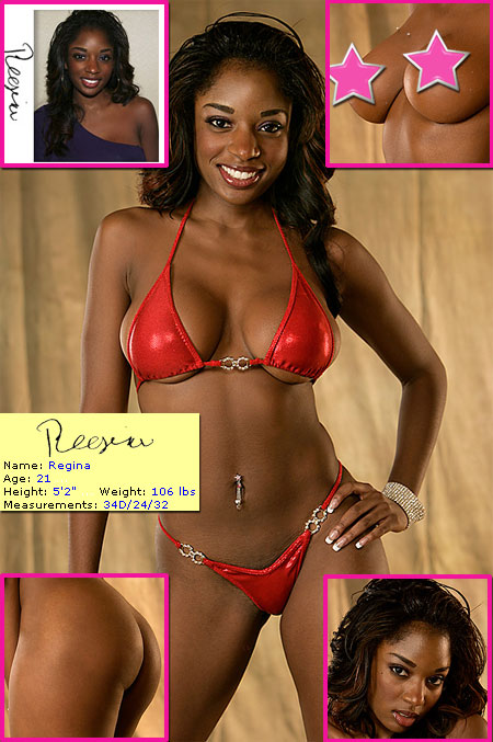 Regina-Memphis Regina Poses at the Casting Calls in Memphis