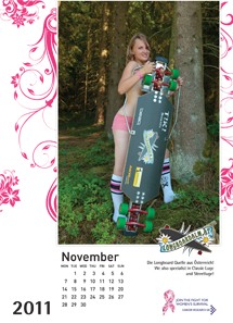 Longboard Ladies Calendar