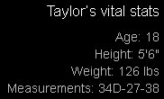 Taylor is only 18