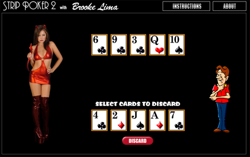 Brooke Lima's Latest Strip Poker Update