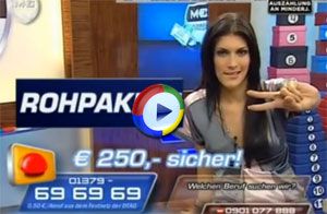 Fun Oop Upskirt on Quiz Television