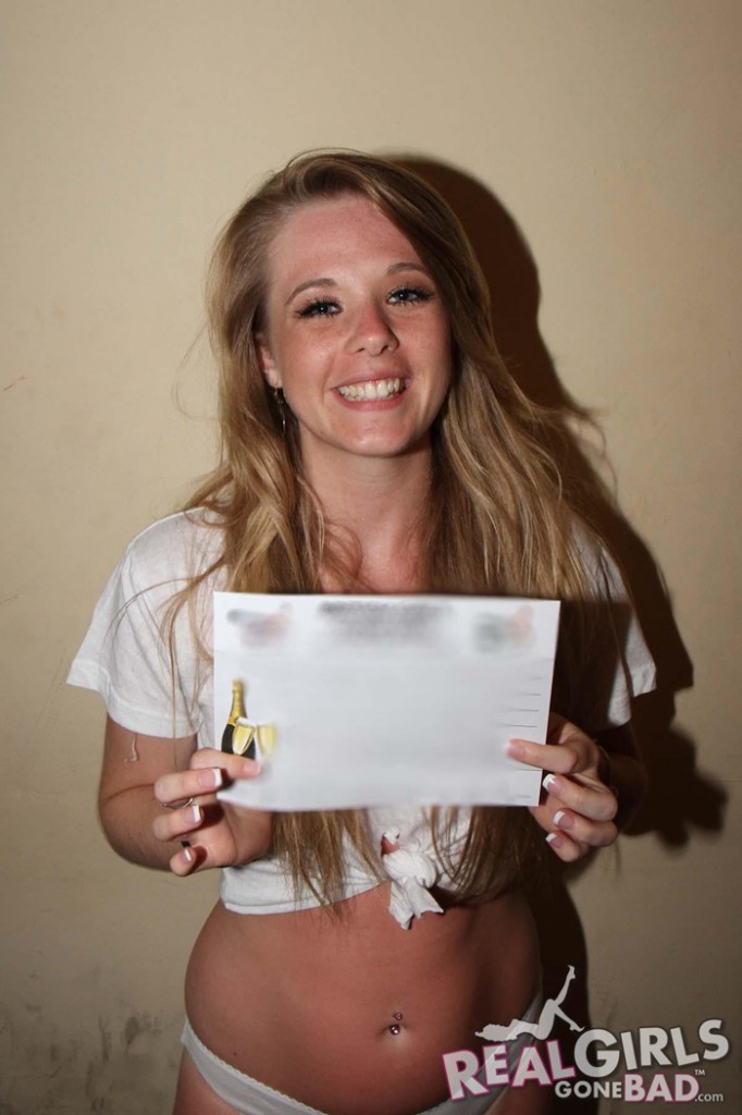 This Girl is Ready for the Wet T-shirt Competition