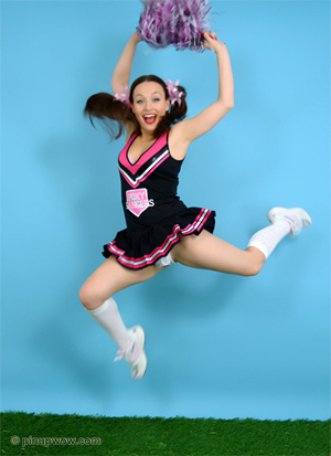A Cheerleader Upskirt Gallery On Pinup WOW