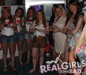 Real Girls Gone Bad Pub Crawl in O'Neill's Bar Tenerife