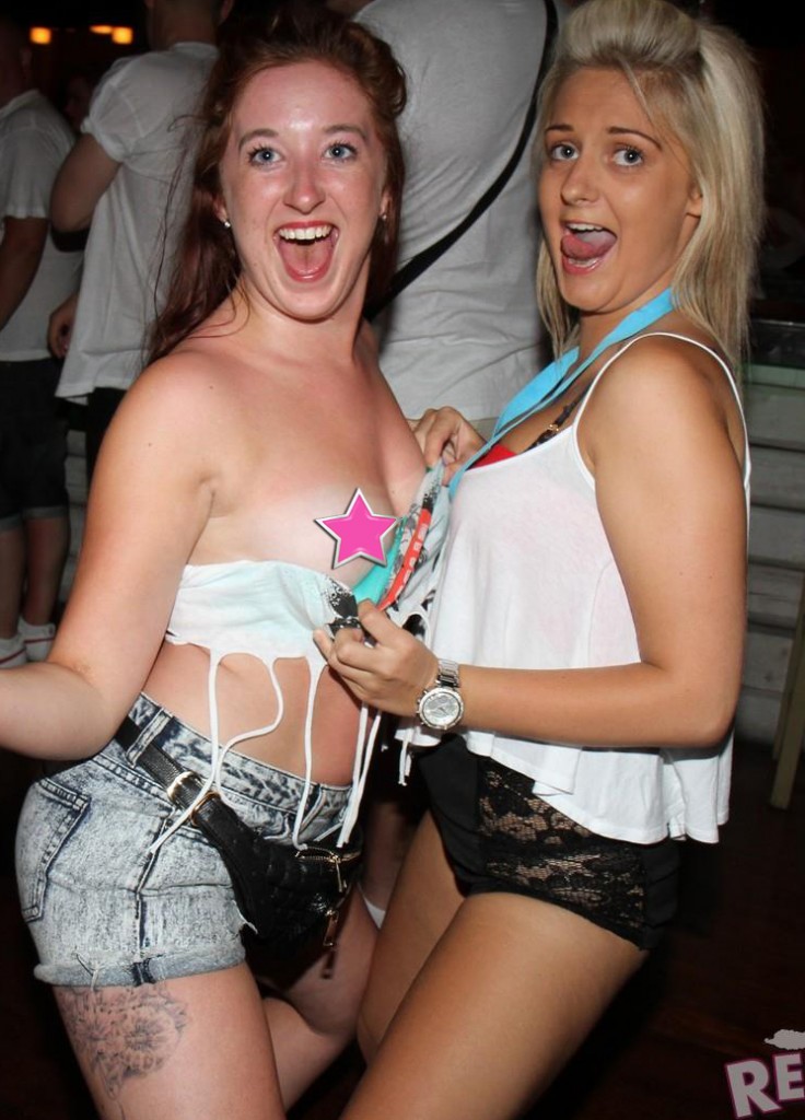 Another boob flash caught on camera, you've got to love it!