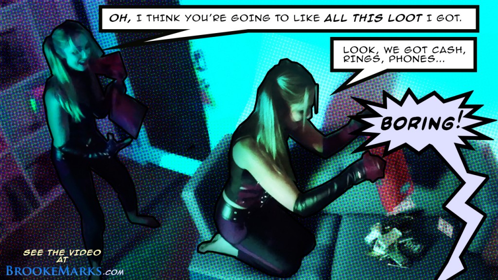 Brooke Marks is Harley Quinn with The Joker