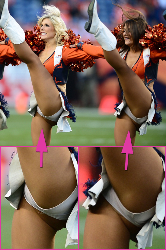 Real Cheerleader Upskirts