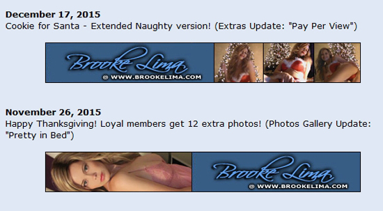 Brooke Lima's Christmas Update