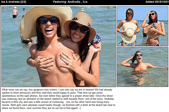 Girls having handbra fun on UGotItFlauntIt