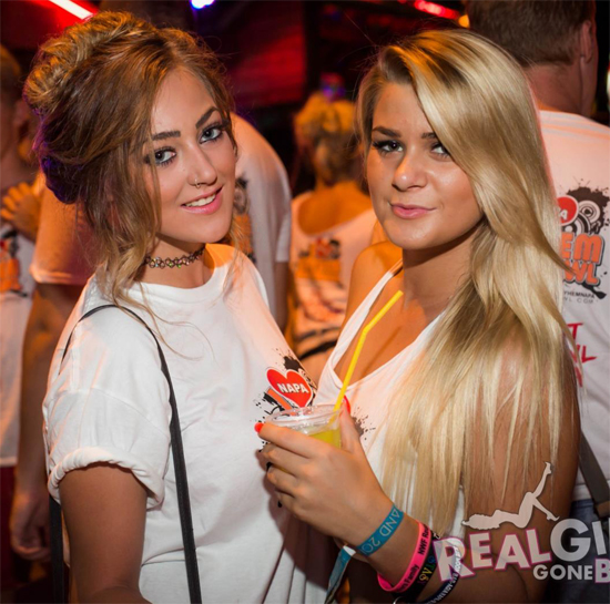 Cute UK Party Girls in Ayia Napa