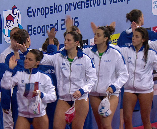 France V Italy at water polo - Euro 2016 Championship