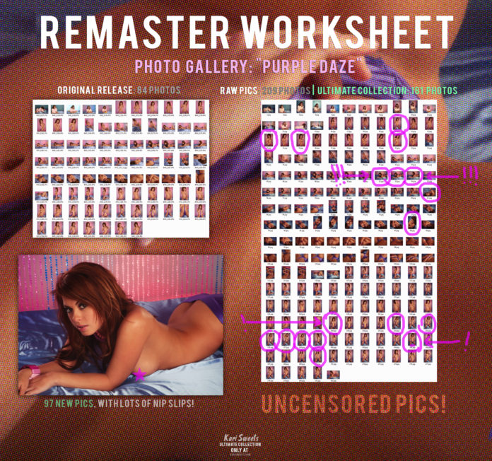 Kari Sweets Purple Daze Remastered Worksheet