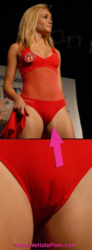 Beauty Pageant Cameltoe Oops