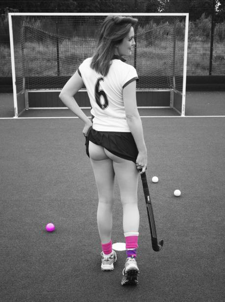 Girl lifting her skirt and showing her ass for charity