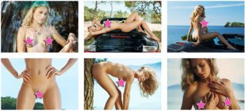 Beautiful blonde babe Lisa Maarseveen on Playboy