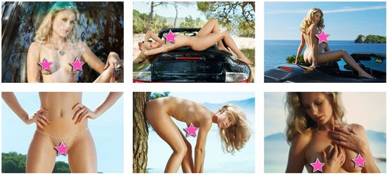 Beautiful blonde babe Lisa Maarseveen on Playboy