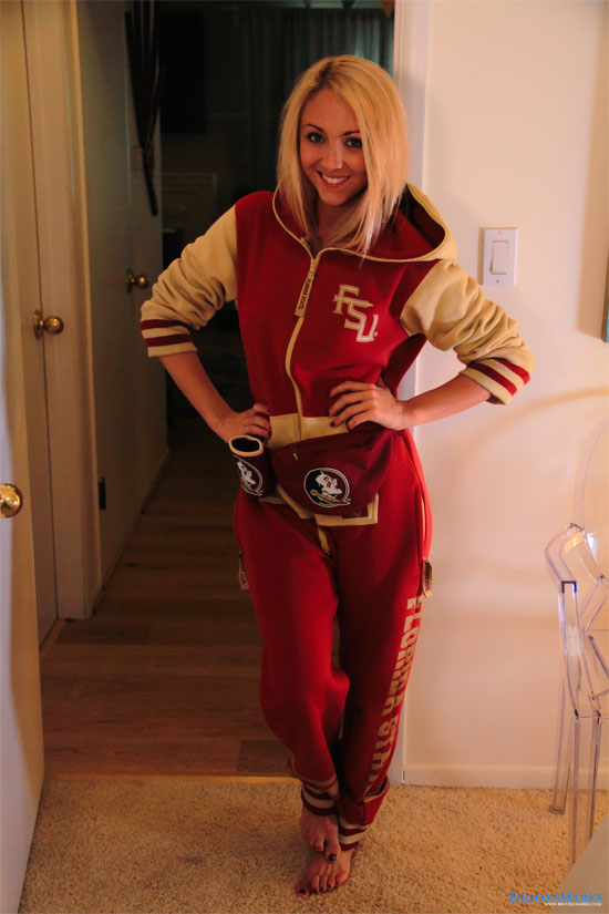 Brooke Marks Strip Tease - FSU