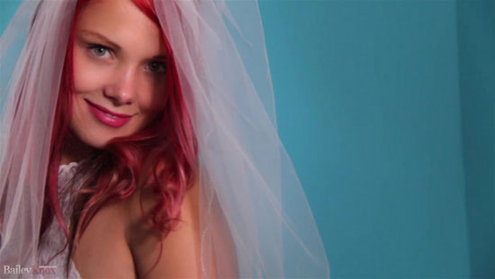 Bailey Knox is a very naughty bride