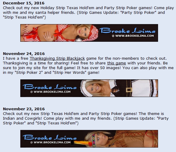Brooke Lima Updates