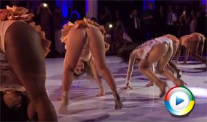 Melissa Molinaro Dancing at her Wedding