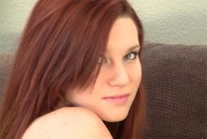 Annie in lingerie on Sandlmodels