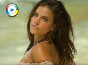 Video of beauty Barbara Palvin in a bikini
