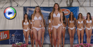 Beauty contest with cameltoe