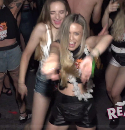 Amateur British party girls